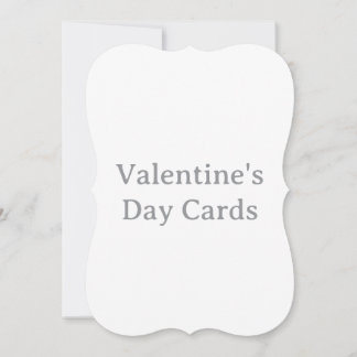 Create Your Own Custom Bracket Valentine's Day Card
