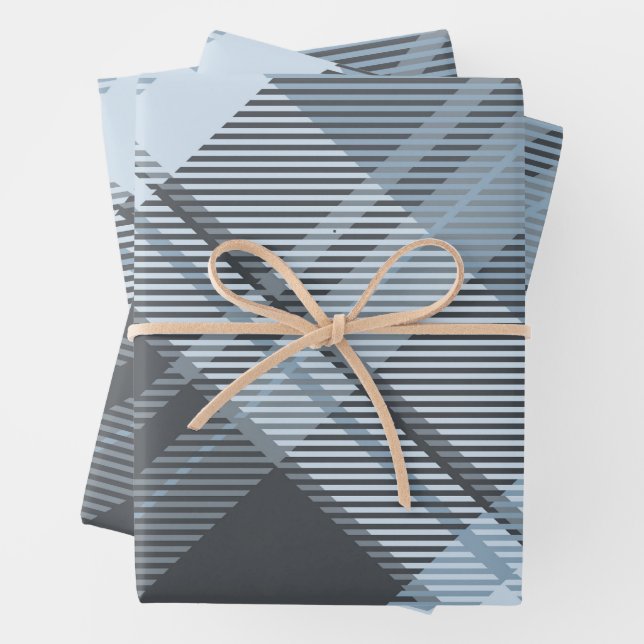 Create Your Own Custom Branded Herringbone Wrapping Paper Sheet (In situ)