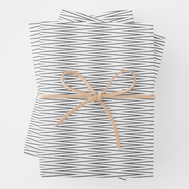 Create Your Own Custom Branded Herringbone Wrapping Paper Sheet (In situ)