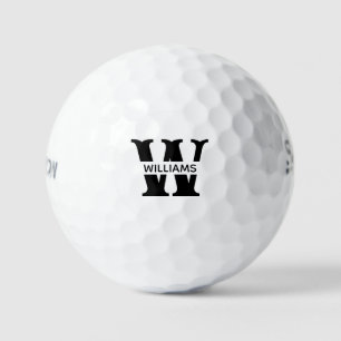 Create Your Own Custom Branded Monogram Golf Balls