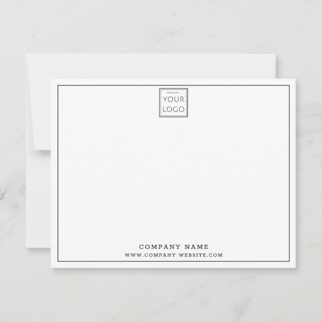 Create Your Own Custom Business Logo Professional Card (Front)