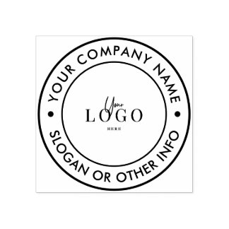 Create Your Own Custom Business Logo Rubber Stamp