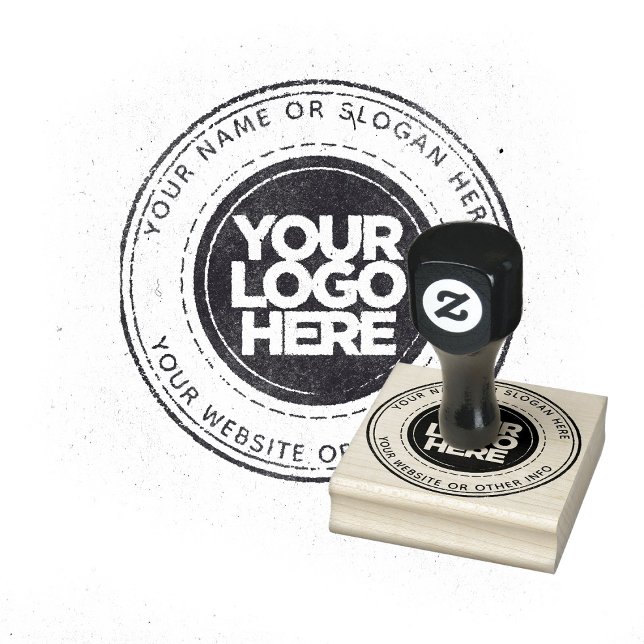Create your own Custom Business Logo Rubber Stamp (Creator Uploaded)