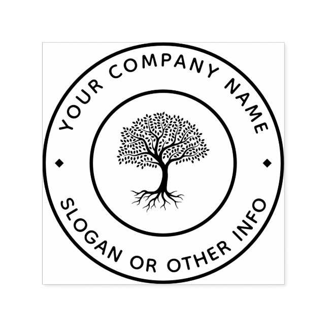 Create Your Own Custom Business Logo Self-inking S Self-inking Stamp (Design)