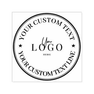 Create Your Own Custom Business Logo Self-inking S Self-inking Stamp