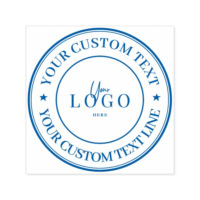 Create Your Own Custom Business Logo Self-inking S Self-inking Stamp (Design)