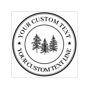 Create Your Own Custom Business Logo Self-inking S Self-inking Stamp