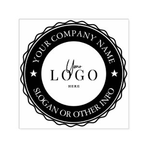 Create Your Own Custom Business Logo Self-inking Stamp