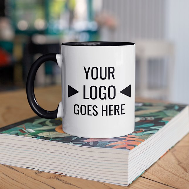 Create Your Own Custom Business Logo Template Mug (Creator Uploaded)