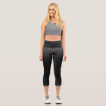 Create Your Own Custom Capri Leggings<br><div class="desc">Personalise this product by adding your own text or redesign entirely from scratch by replacing our image with your own!

Visit Carte Postale on Zazzle to shop our entire collection of custom gifts,  party supplies,  home decor,  art prints and more.</div>