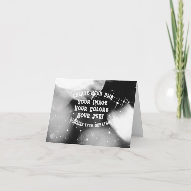 Create Your Own Custom Card (Front)