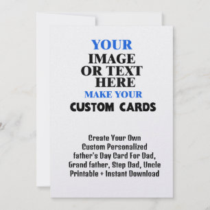 Create Your Own Custom Card For Dad #Fathersday