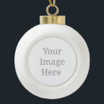 Create your own custom  ceramic ball christmas ornament<br><div class="desc">Create your own custom products</div>
