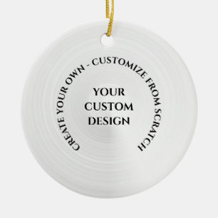 Create Your Own Custom Ceramic Tree Decoration