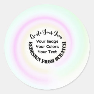 Create Your Own Custom Classic Round Sticker