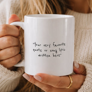 Create your own custom coffee mug