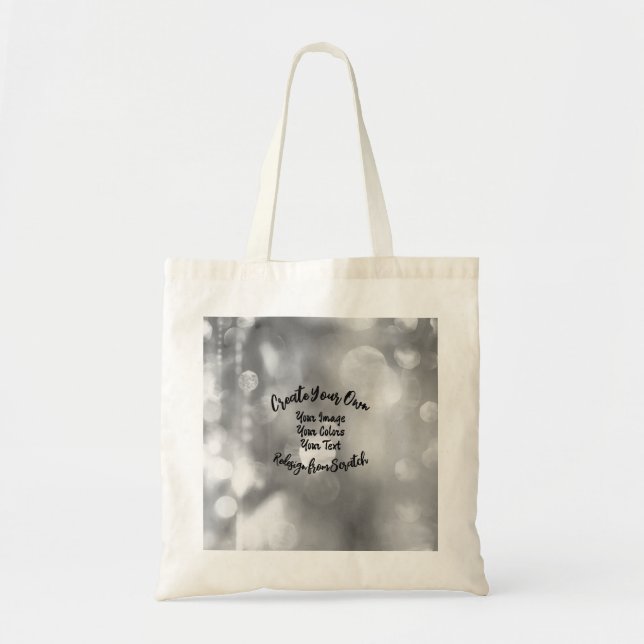 Create Your Own Custom Color/Design Tote Bag (Front)