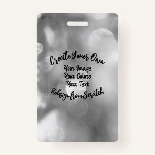 Create Your Own Custom Colour/Design ID Badge