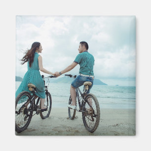 Create Your Own Custom Couple Photo Magnet