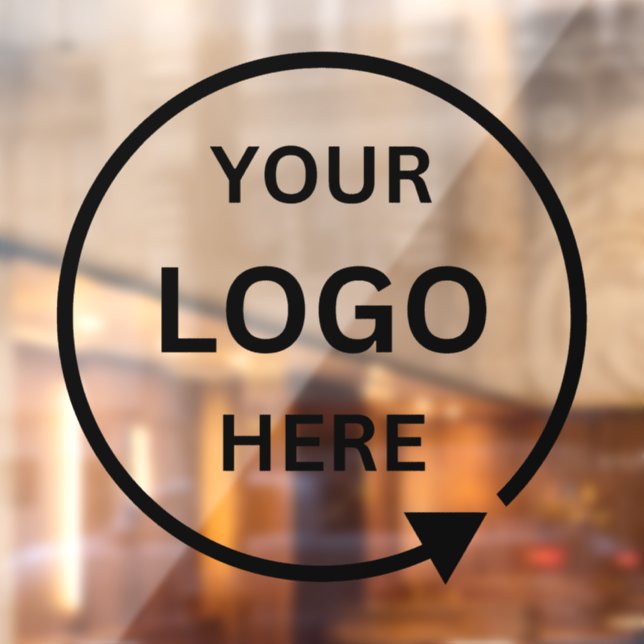 Create your own Custom Customisable Business Logo Window Cling (Sheet 2)