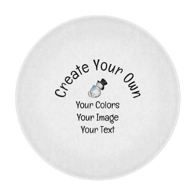 Create Your Own Custom Cutting Board (Front)