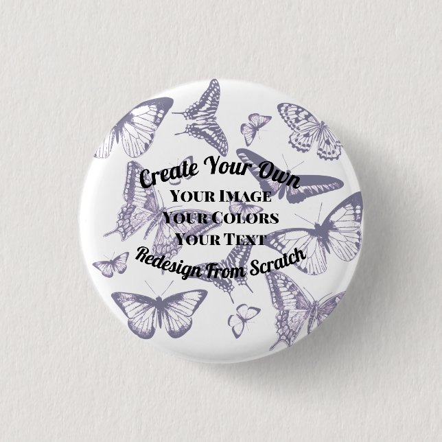 Create Your Own Custom Design 3 Cm Round Badge (Front)