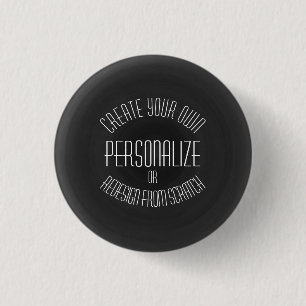 Create Your Own - Custom Design 3 Cm Round Badge