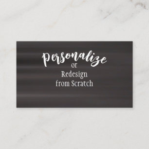 Create Your Own Custom Design Business Card