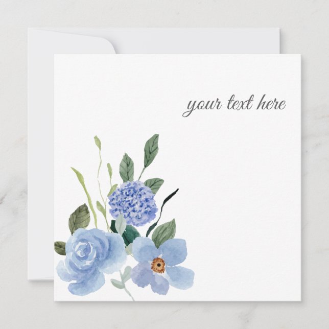  Create Your Own  Custom Design Holiday Card (Front)