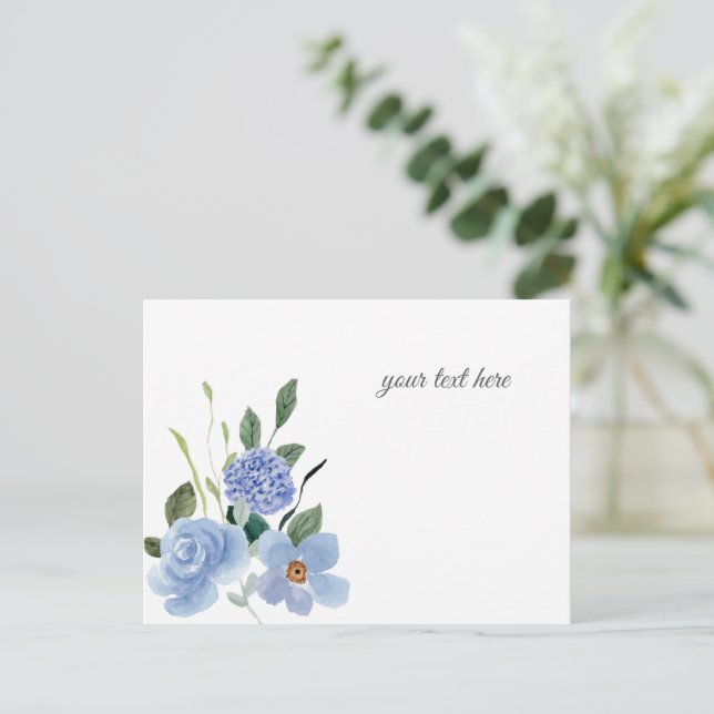  Create Your Own  Custom Design Holiday Postcard (Standing Front)