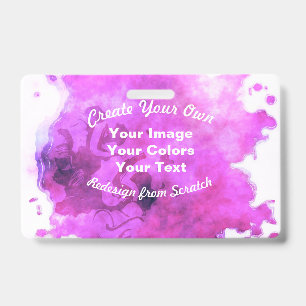 Create Your Own Custom Design ID Badge