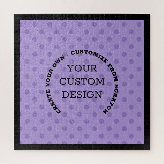 Create Your Own Custom Design Jigsaw Puzzle (Vertical)