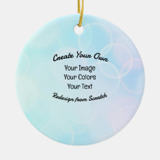 Create Your Own Custom Design/Logo Ceramic Tree Decoration
