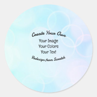 Create Your Own Custom Design/Logo Classic Round Sticker