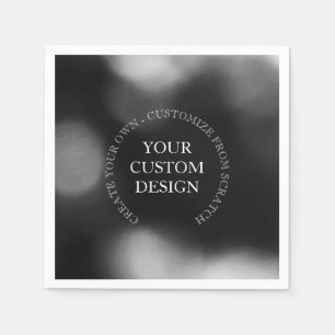 Create Your Own Custom Design/Logo Napkin