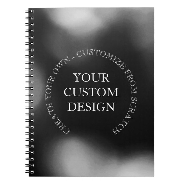 Create Your Own Custom Design/Logo Notebook (Front)