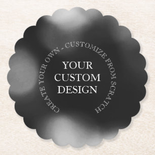 Create Your Own Custom Design/Logo Paper Coaster