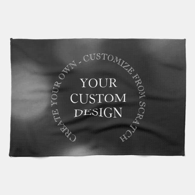 Create Your Own Custom Design/Logo Tea Towel (Horizontal)