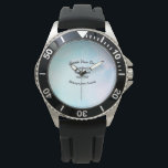 Create Your Own Custom Design/Logo Watch<br><div class="desc">Background shown: Blue Watercolor Bubbles

Create your own custom high quality stuff!

Customise this item with your own personalised text or redesign entirely from scratch by replacing our image with your own.</div>