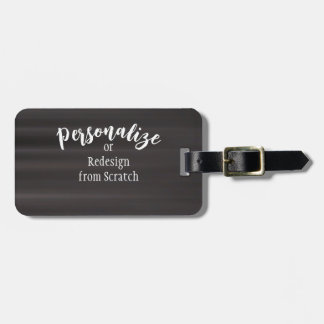Create Your Own Custom Design Luggage Tag