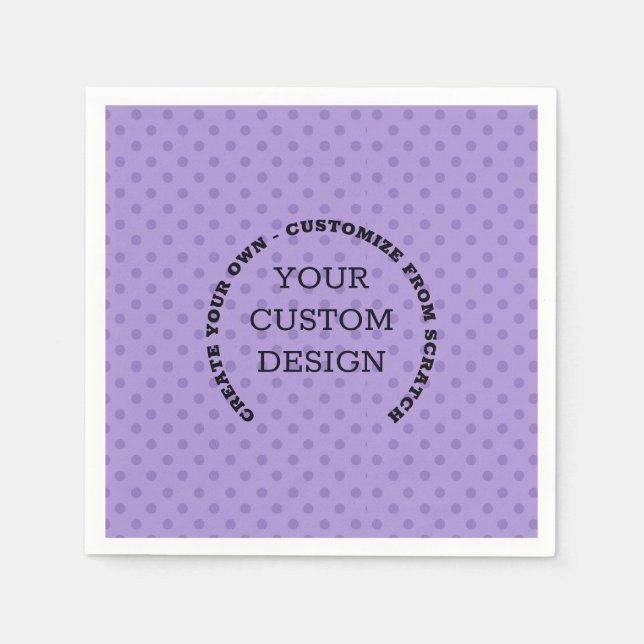 Create Your Own Custom Design Napkin (Front)