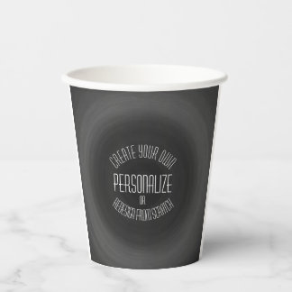 Create Your Own - Custom Design Paper Cups