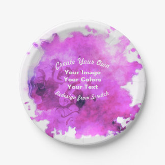 Create Your Own Custom Design Paper Plate