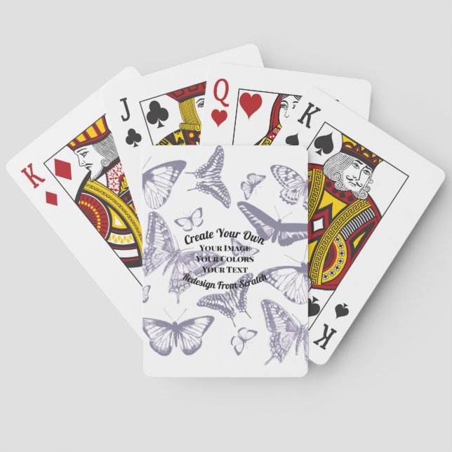 Create Your Own Custom Design Playing Cards (Back)