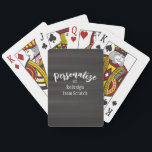 Create Your Own Custom Design Playing Cards<br><div class="desc">Create your own personalised high quality products by adding your own design elements and/or text and choosing all your favourite fonts, styles and colours; or redesign entirely from scratch by replacing our image with your own. Visit Retail Supplies on Zazzle to view our entire collection of fully customisable office/business/retail supplies,...</div>