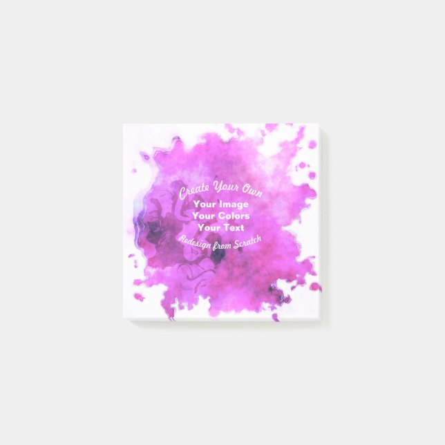 Create Your Own Custom Design Post-it Notes (Front)