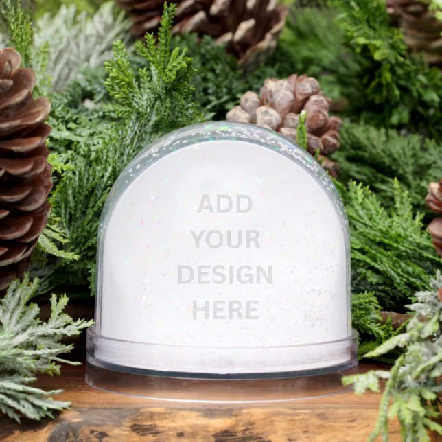 Create Your Own Custom Design Snow Globes Snowglobe (Winter)