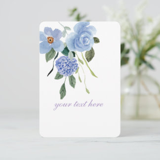 Create Your Own  Custom Design Thank You Card