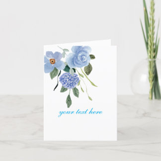 Create Your Own  Custom Design Thank You Card