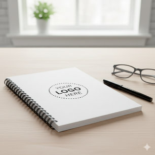Create Your Own Custom Design White Spiral Photo Notebook